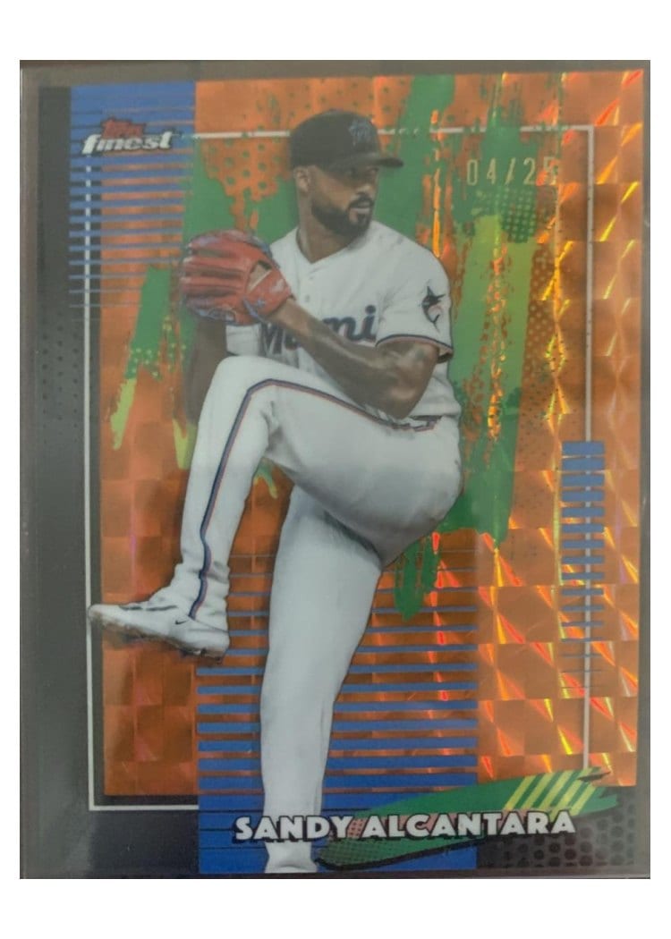 2026 Topps Finest Sandy Alcantara #81 card