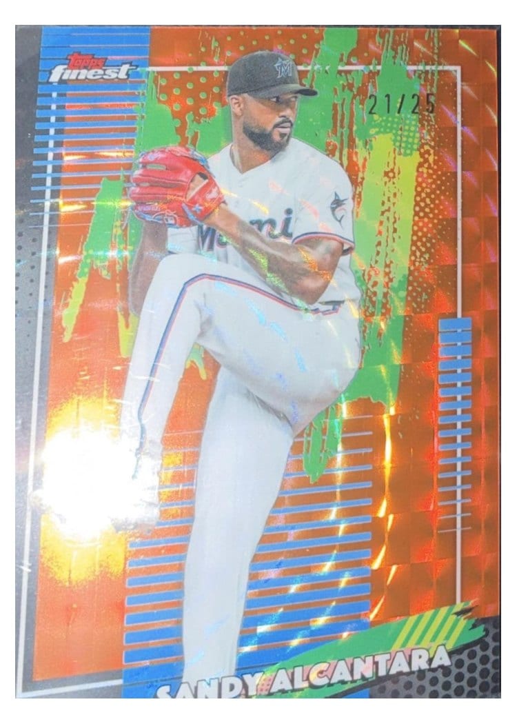 2026 Topps Finest Sandy Alcantara #81 card