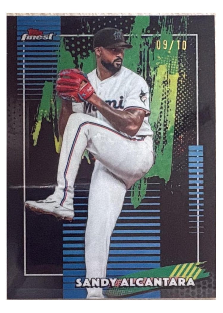 2026 Topps Finest Sandy Alcantara #81 card