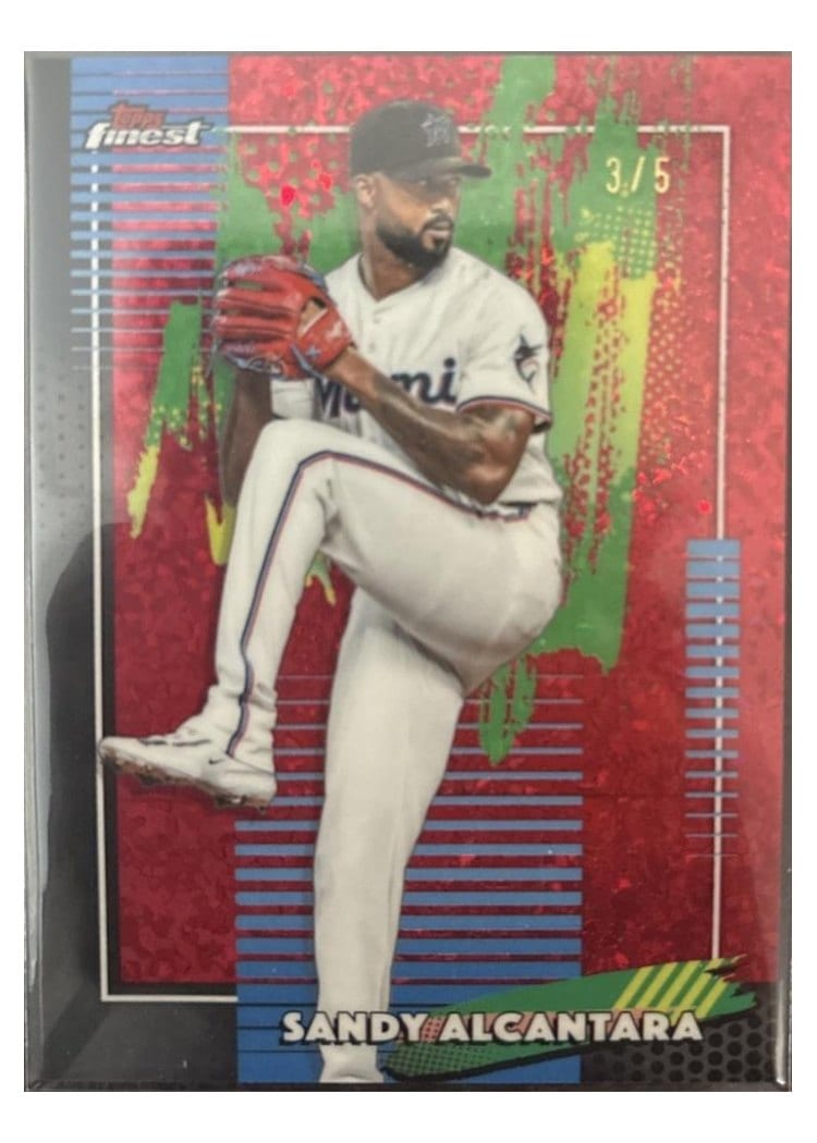2026 Topps Finest Sandy Alcantara #81 card
