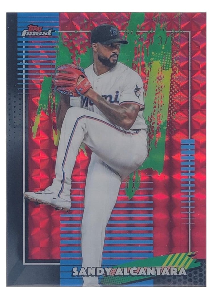 2026 Topps Finest Sandy Alcantara #81 card