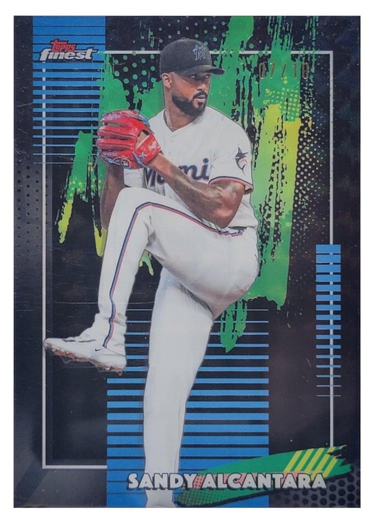 2026 Topps Finest Sandy Alcantara #81 card