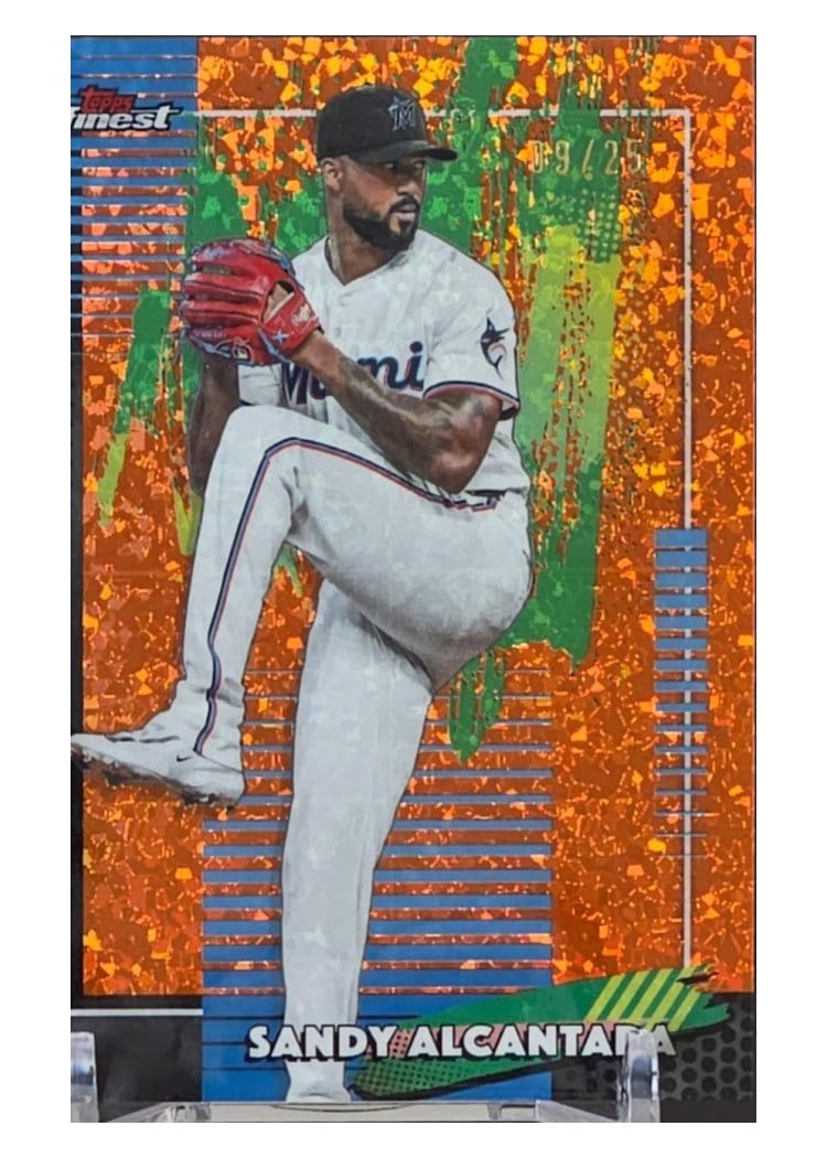 2026 Topps Finest Sandy Alcantara #81 card