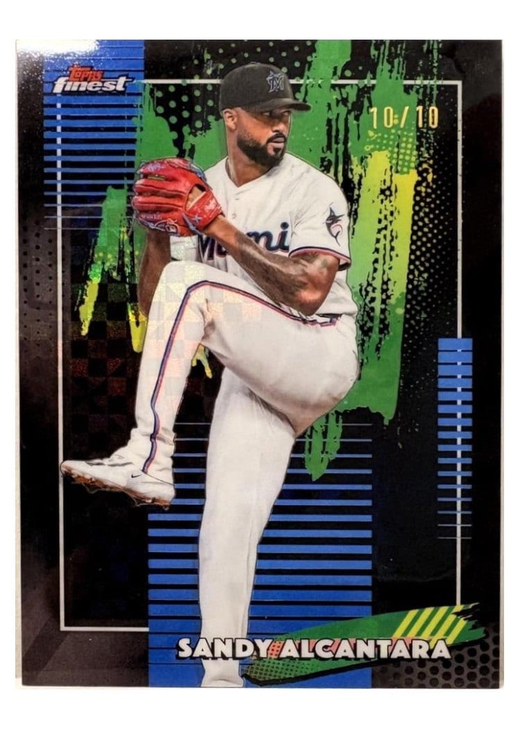 2026 Topps Finest Sandy Alcantara #81 card