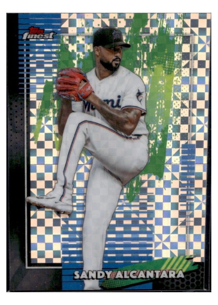 2026 Topps Finest Sandy Alcantara #81 card