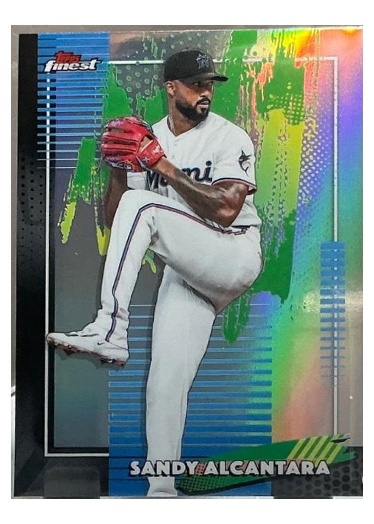 2026 Topps Finest Sandy Alcantara #81 card