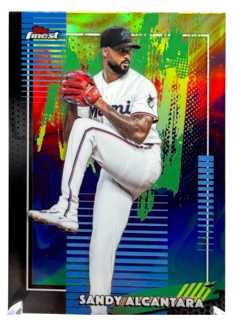 2026 Topps Finest Sandy Alcantara #81 card