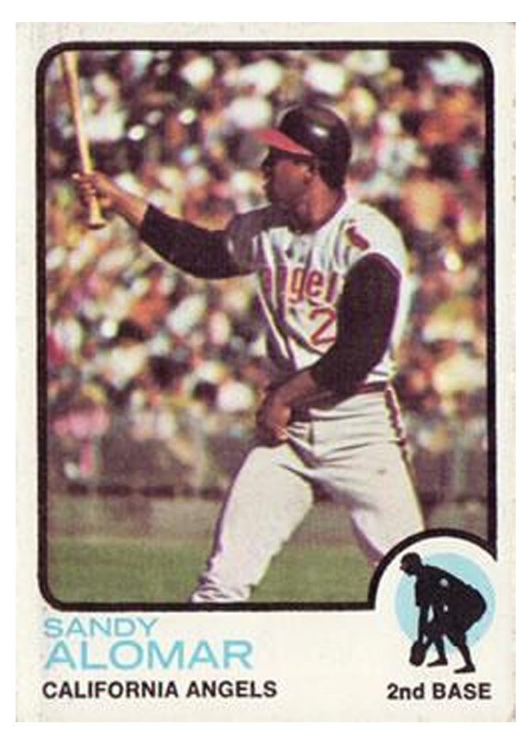 1973 Topps Sandy Alomar #123 card