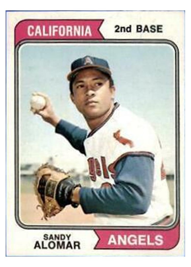 1974 Topps Sandy Alomar #347 card