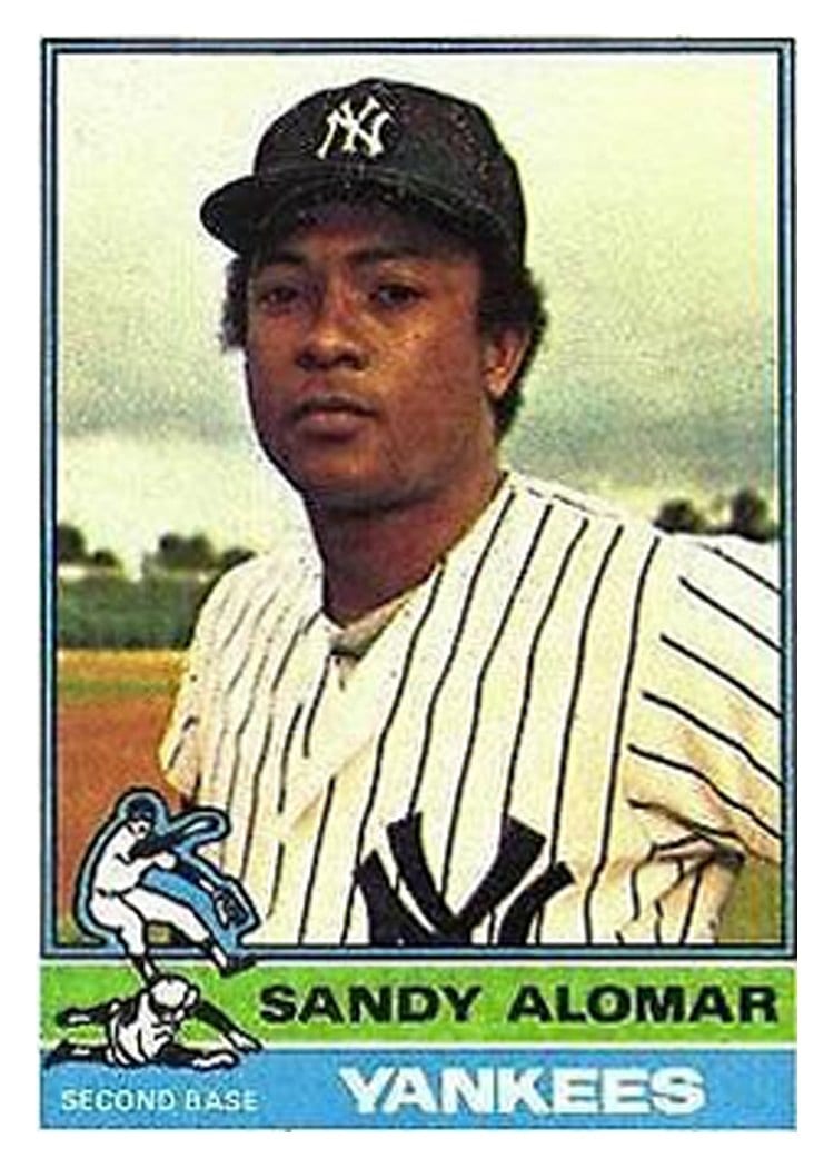 1976 Topps Sandy Alomar #629 card