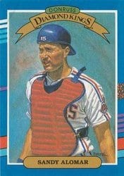 1991 Donruss Base Set Sandy Alomar #13 card