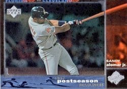 1998 Upper Deck Base Set Sandy Alomar Jr. #427 card
