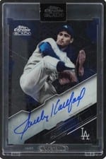2020 Topps Chrome Black Autographs Sandy Koufax #CBA-SK card