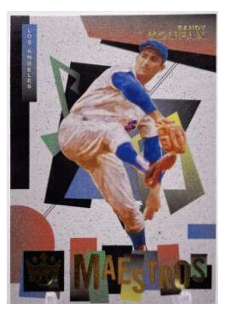 2022 Panini Diamond Kings Maestros Sandy Koufax #M-15 card