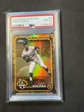 2024 Topps Gilded Collection Base Set Sandy Koufax #34 card