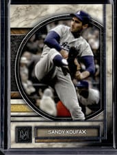 2025 Topps Museum Collection Base Set Sandy Koufax #36