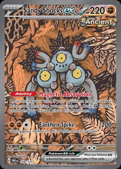 Sandy Shocks ex Prismatic Evolutions card