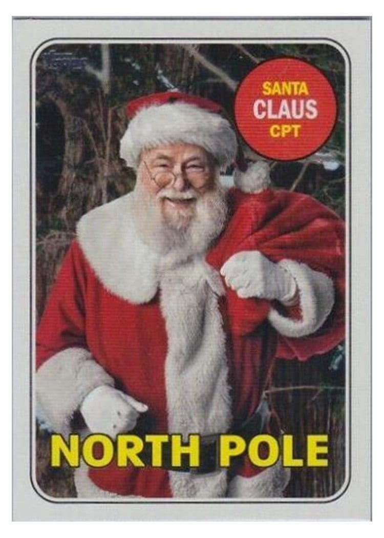 2023 Topps Holiday Santa Archives Santa Claus #SA-1969 card