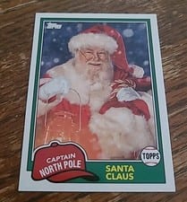 2023 Topps Holiday Santa Archives Santa Claus #SA-1981 card