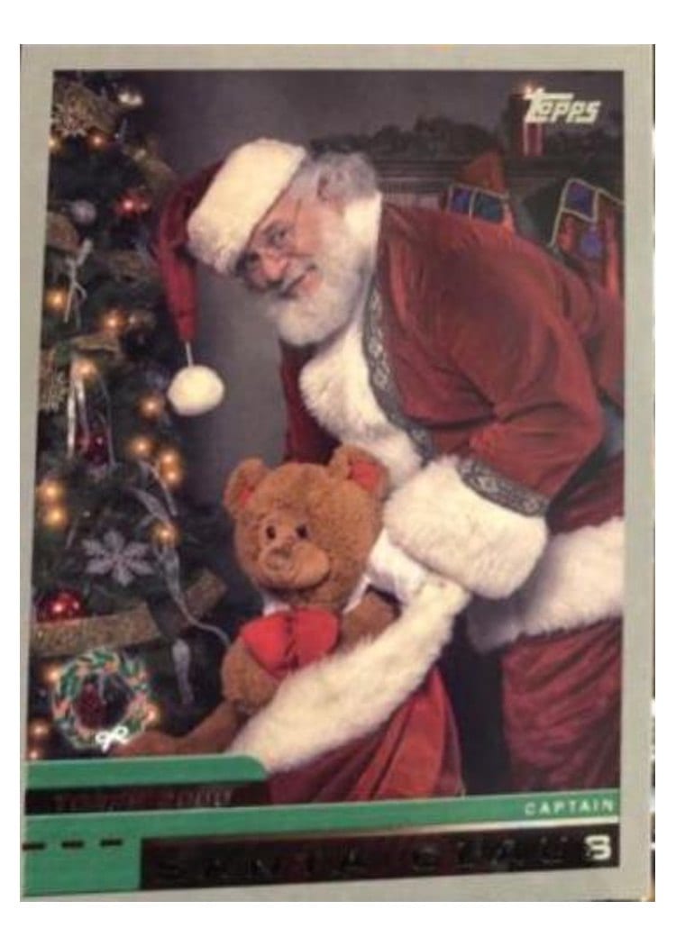 2023 Topps Holiday Santa Archives Santa Claus #SA-2000 card