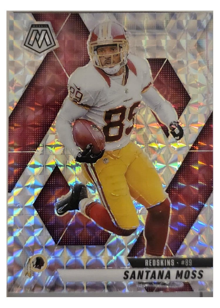 2025 Panini Mosaic Base Set Santana Moss Tessellation #210 card