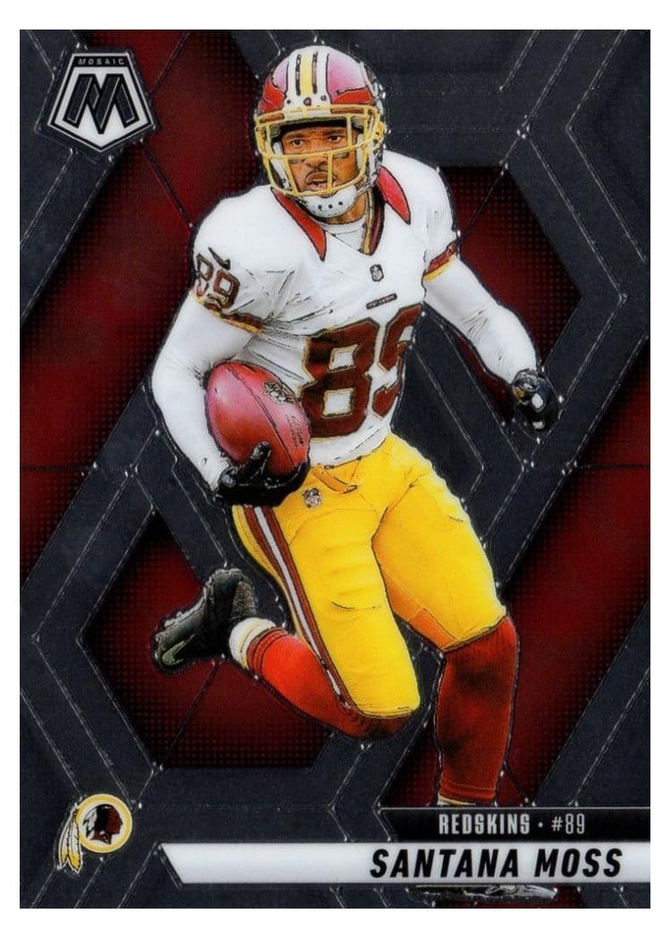 2025 Panini Mosaic Base Set Santana Moss #210 card