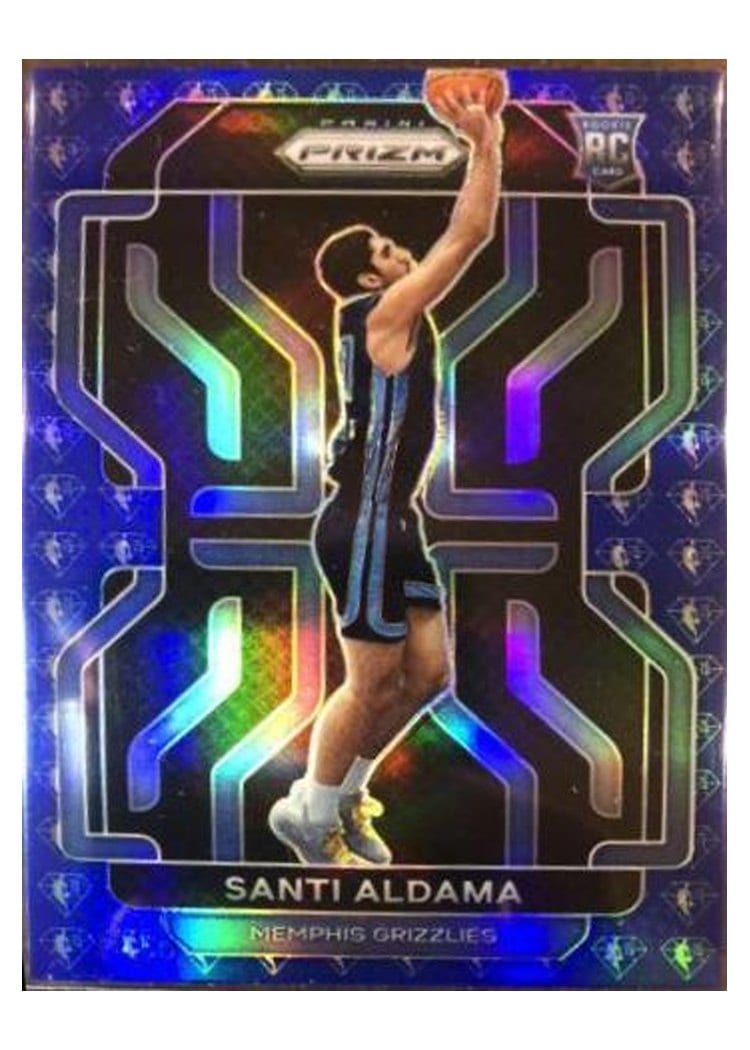 2021-22 Panini Prizm Base Set Santi Aldama #276 card