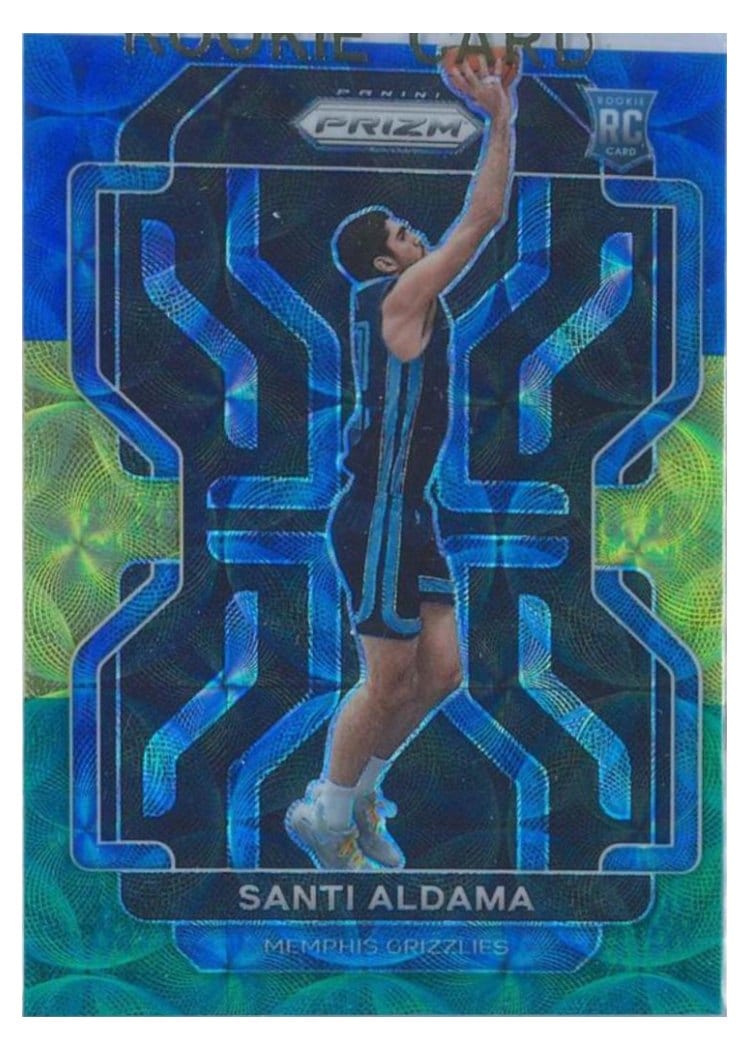 2021-22 Panini Prizm Base Set Santi Aldama #276 card