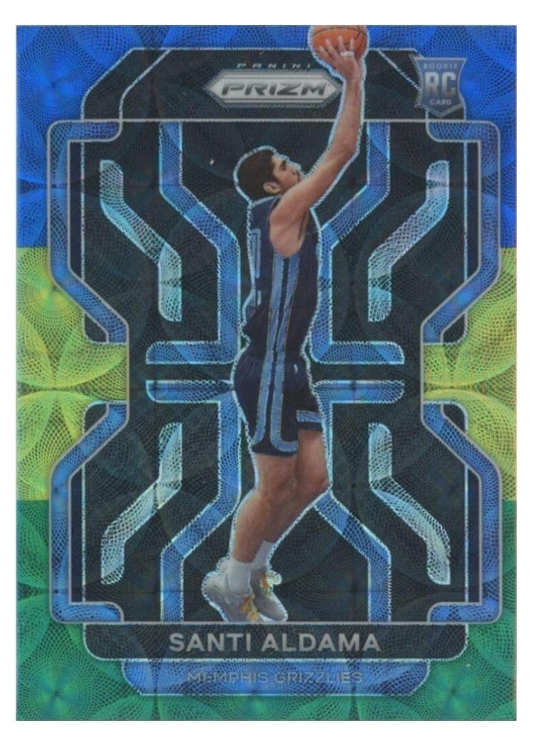 2021-22 Panini Prizm Base Set Santi Aldama #276 card