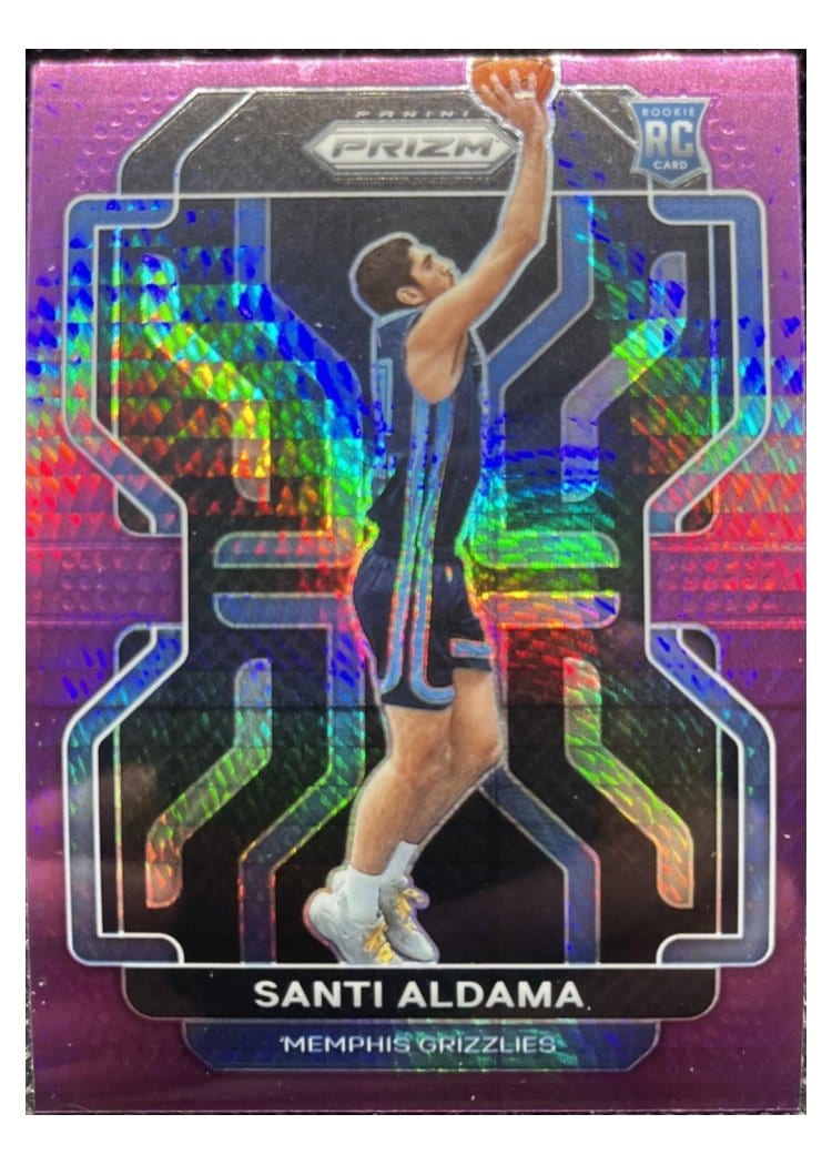 2021-22 Panini Prizm Base Set Santi Aldama #276 card