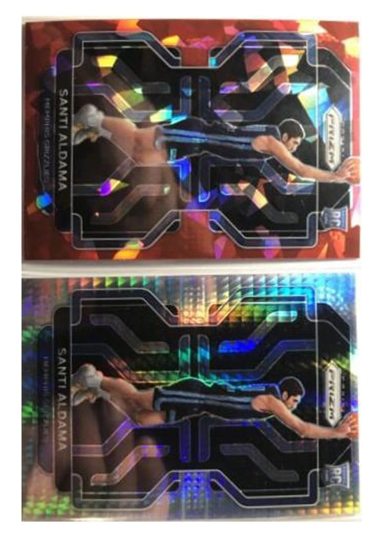 2021-22 Panini Prizm Base Set Santi Aldama #276 card