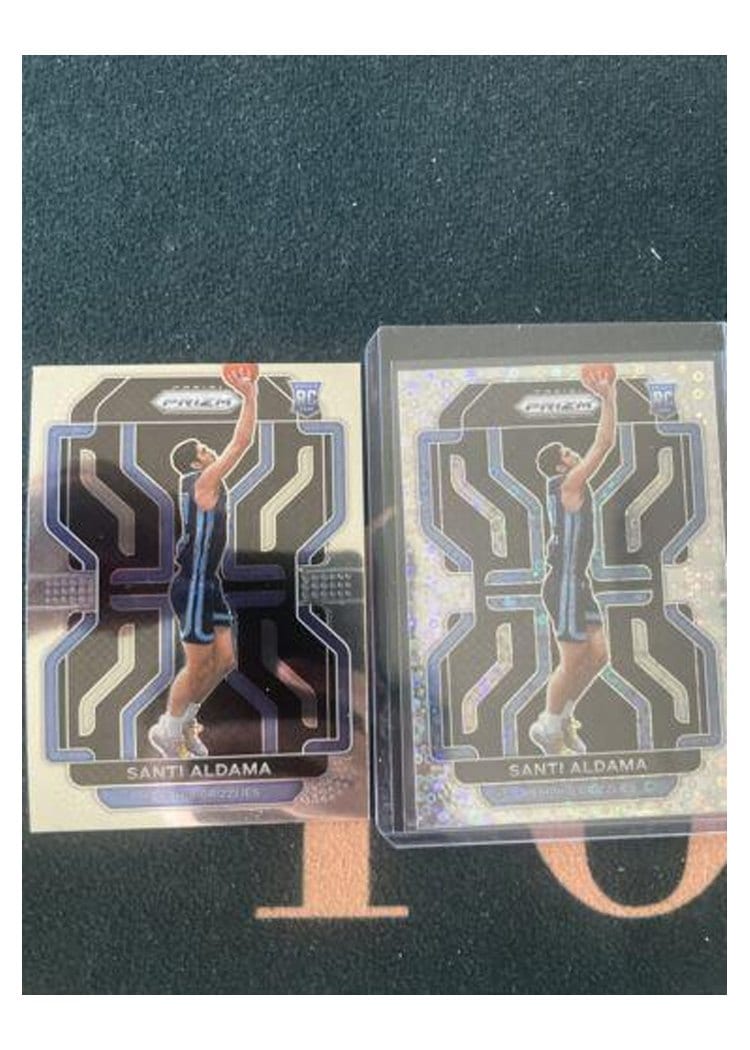 2021-22 Panini Prizm Base Set Santi Aldama #276 card