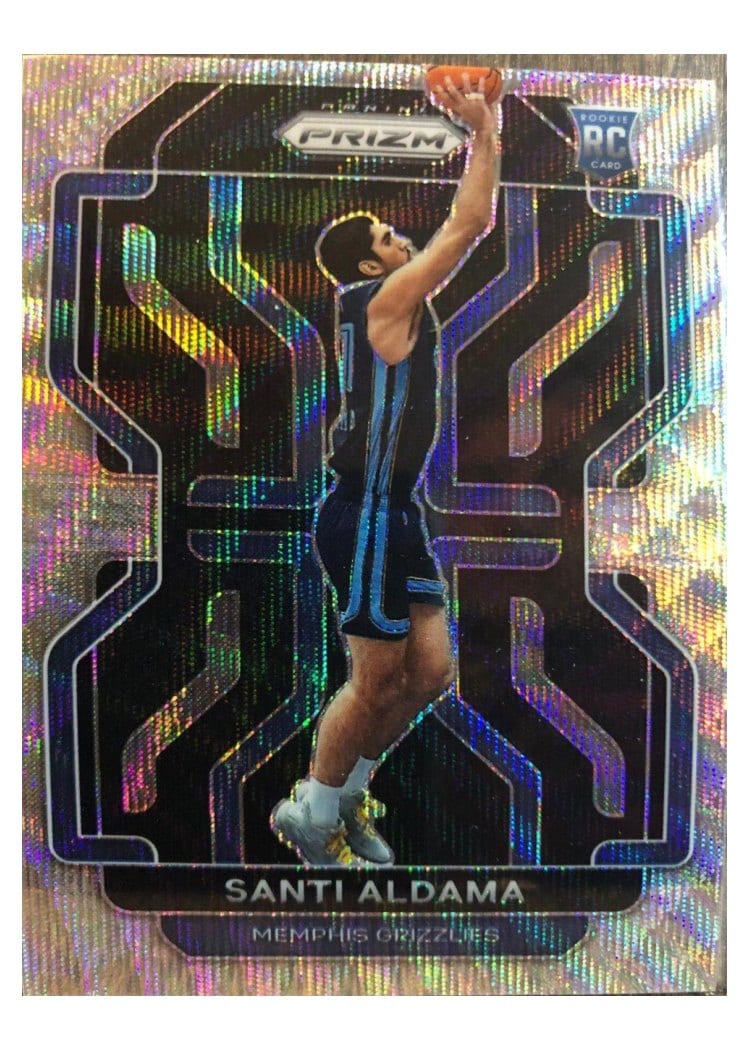 2021-22 Panini Prizm Base Set Santi Aldama #276 card