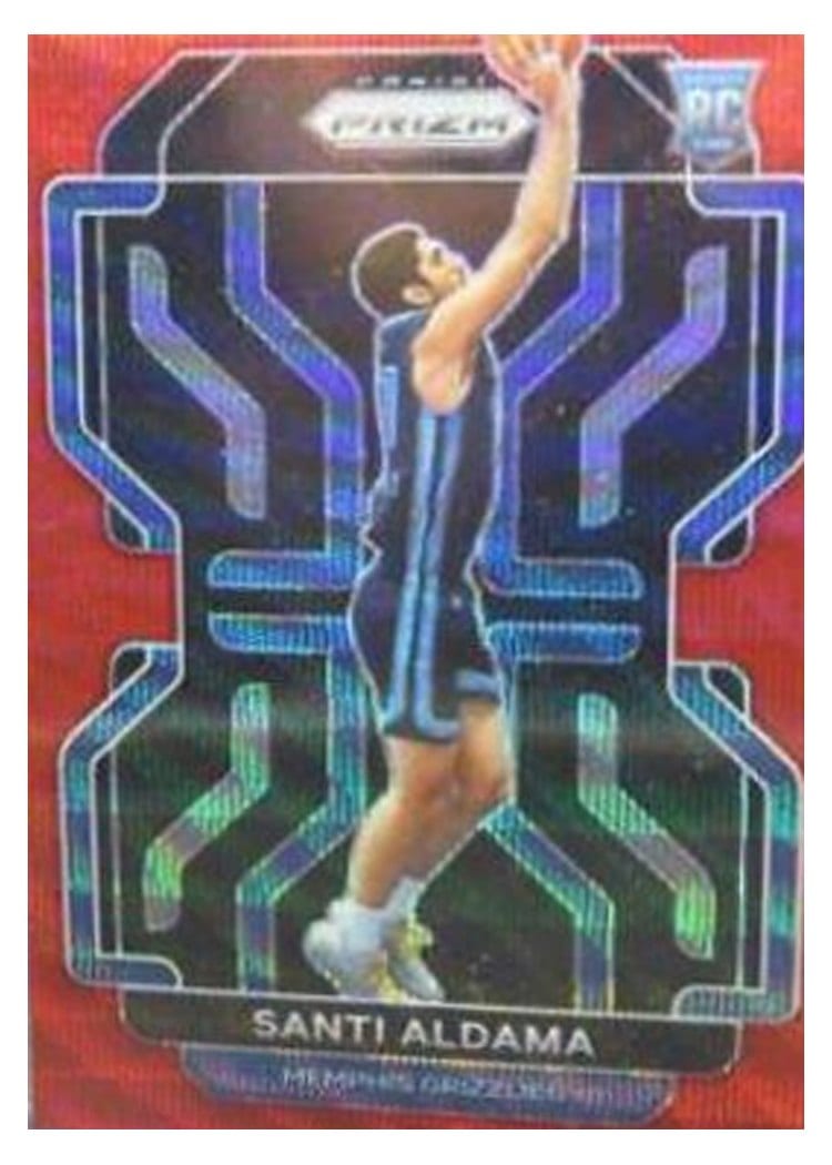 2021-22 Panini Prizm Base Set Santi Aldama #276 card