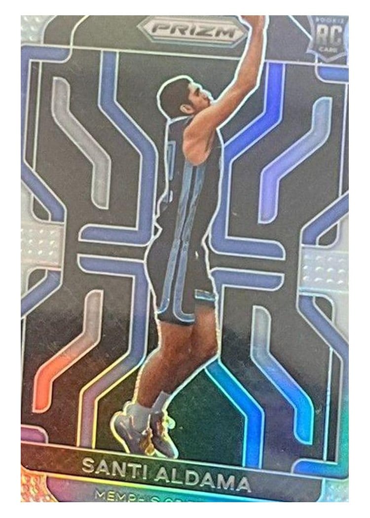2021-22 Panini Prizm Base Set Santi Aldama #276 card