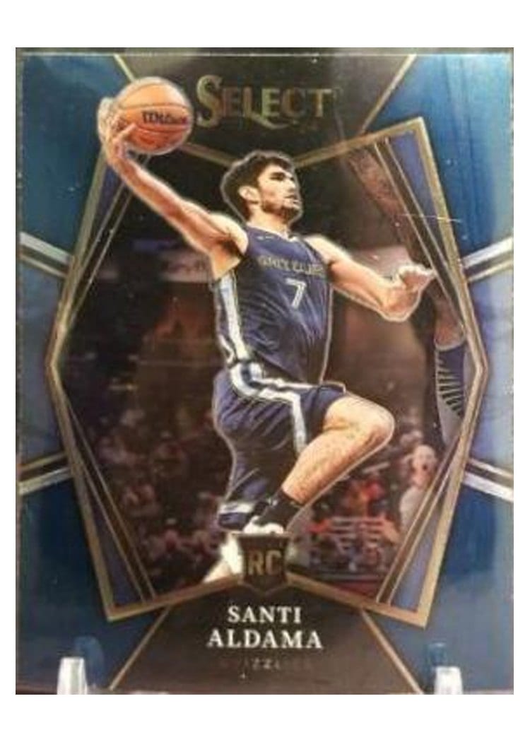 2021-22 Panini Select Base Set Santi Aldama #101 card