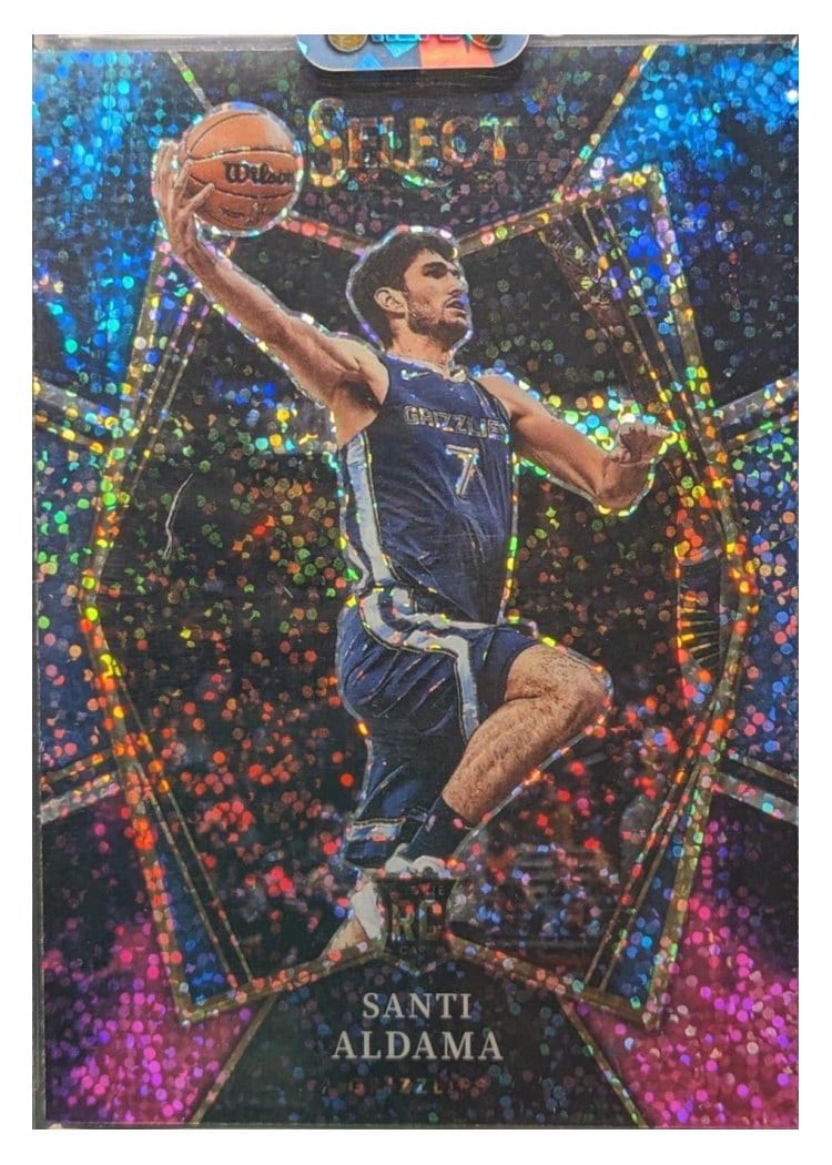 2021-22 Panini Select Base Set Santi Aldama #101 card