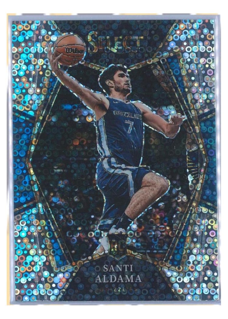 2021-22 Panini Select Base Set Santi Aldama #101 card