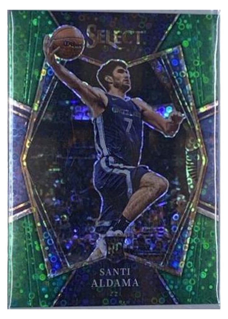 2021-22 Panini Select Base Set Santi Aldama #101 card