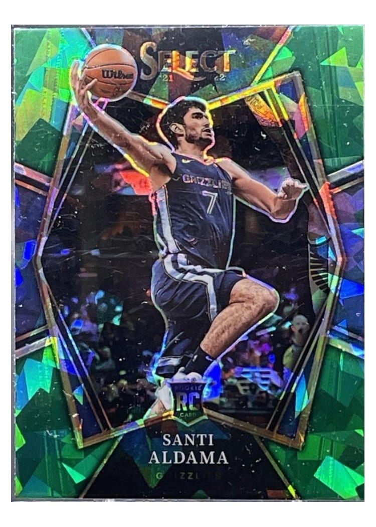 2021-22 Panini Select Base Set Santi Aldama #101 card