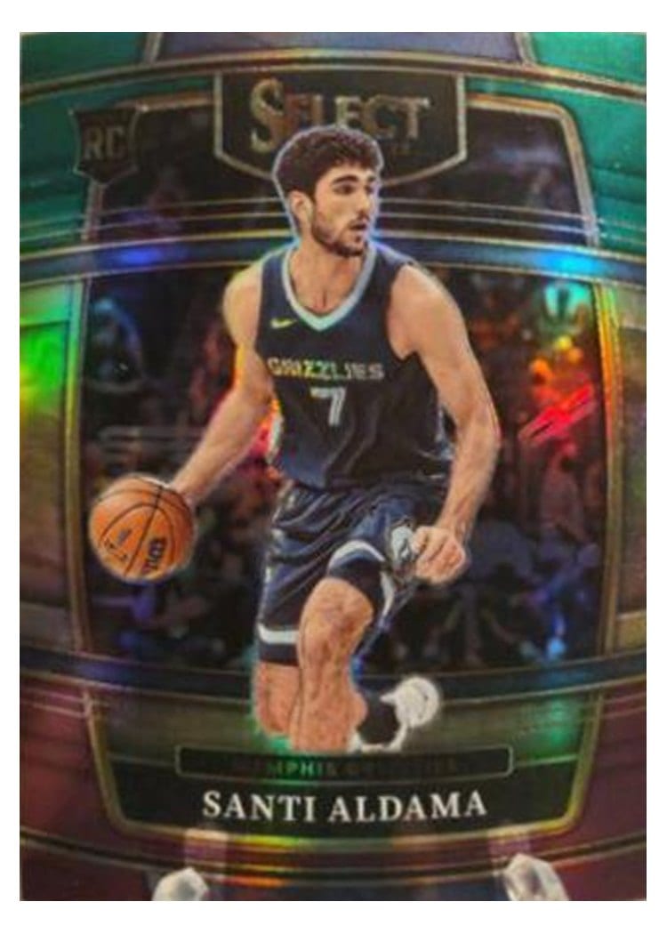2021-22 Panini Select Base Set Santi Aldama #101 card