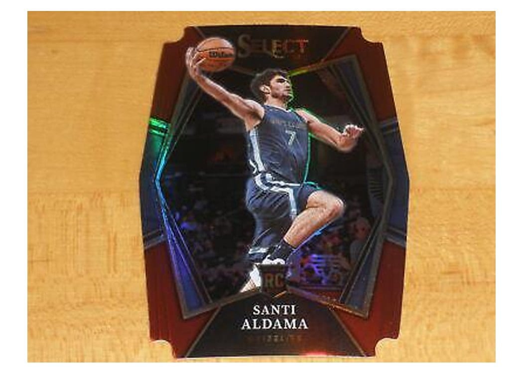 2021-22 Panini Select Base Set Santi Aldama #101 card