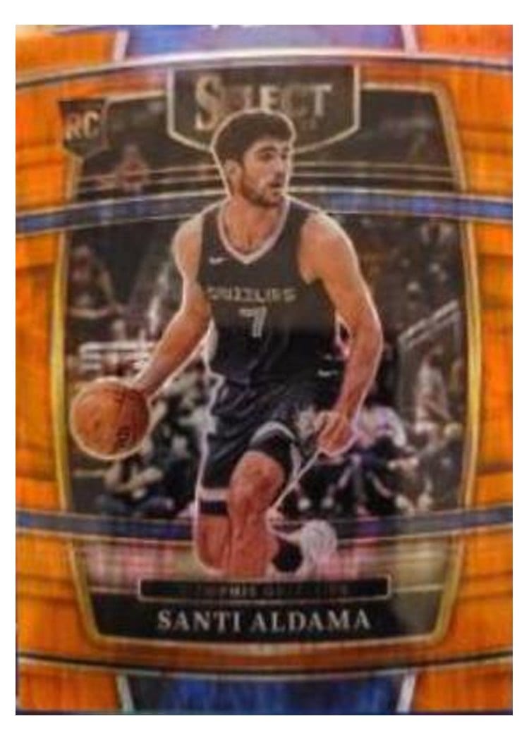 2021-22 Panini Select Base Set Santi Aldama #101 card