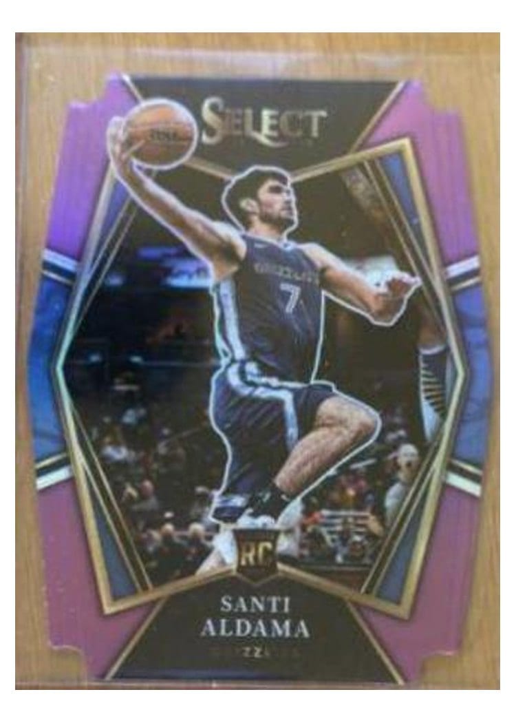 2021-22 Panini Select Base Set Santi Aldama #101 card