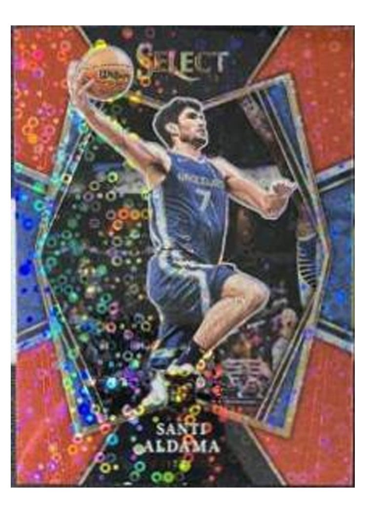 2021-22 Panini Select Base Set Santi Aldama #101 card
