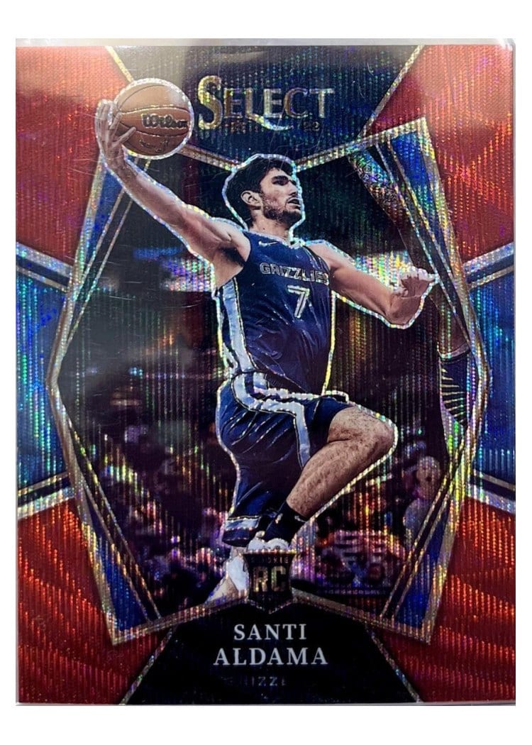 2021-22 Panini Select Base Set Santi Aldama #101 card