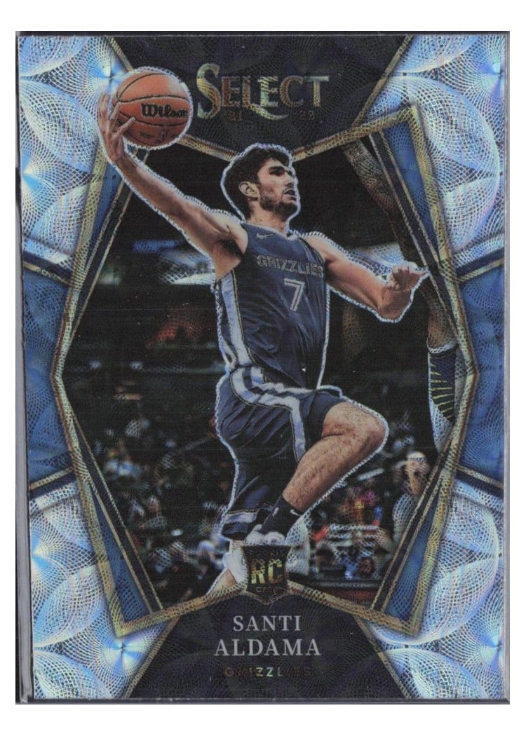 2021-22 Panini Select Base Set Santi Aldama #101 card