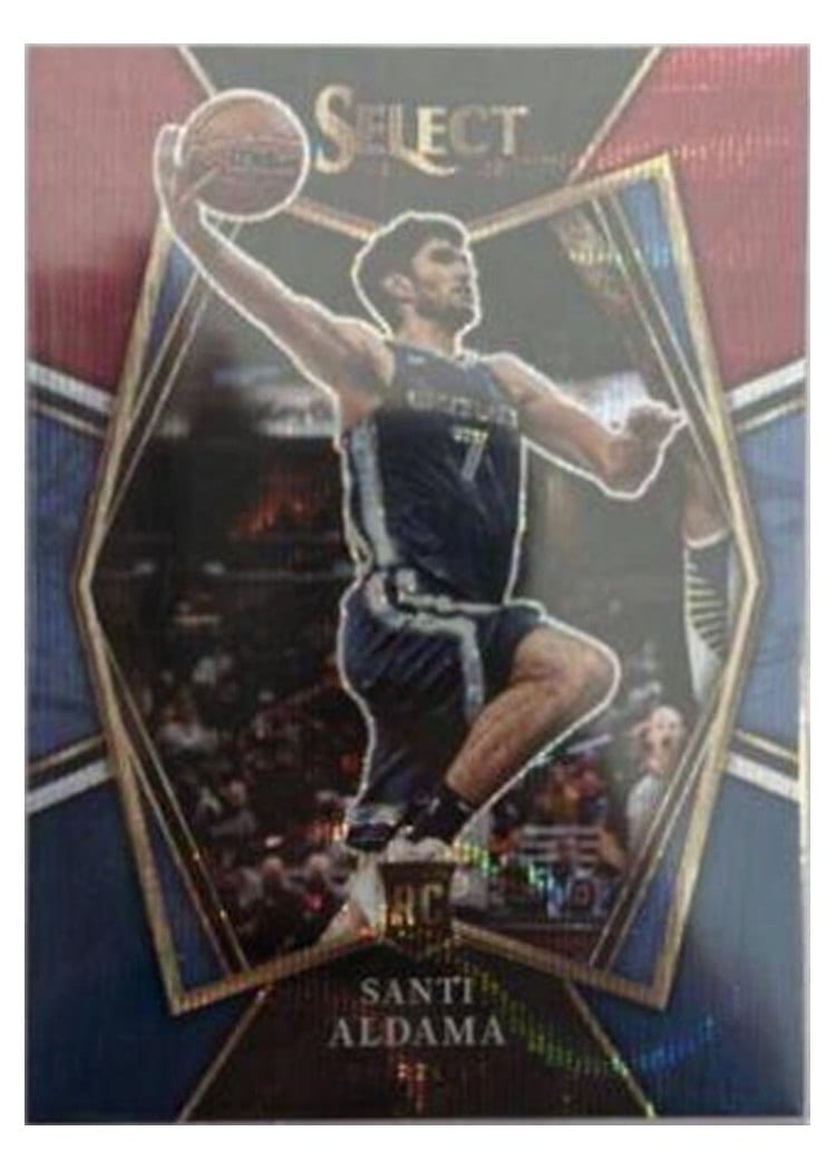2021-22 Panini Select Base Set Santi Aldama #101 card
