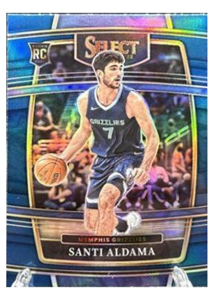 2021-22 Panini Select Base Set Santi Aldama #64 card