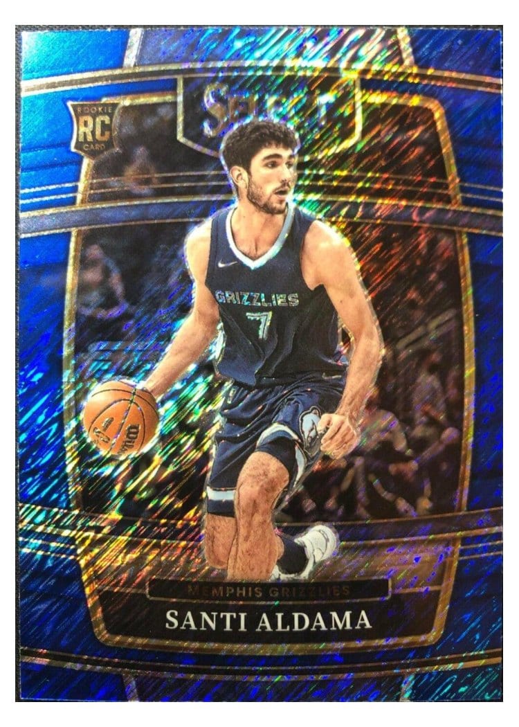 2021-22 Panini Select Base Set Santi Aldama #64 card
